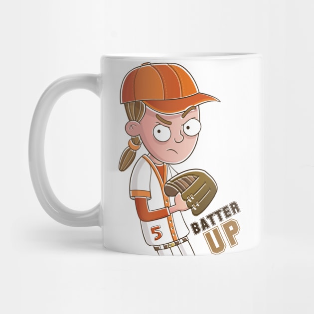 Batter Up! Baseball Pitcher by vaughanduck